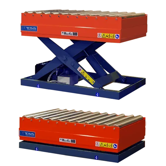 Tavola elevatrice con rulliera, piattaforma elevatrice a rulli, sollevatore a pantografo con rulli, pedana di sollevamento con piano a rulli, sollevamento e movimentazione,  rulliere, trasportatori a sfere, sollevatore a pantografo, pedana di sollevamento, piattaforme sollevamento, sollevatori pantografo, elevatori pantografo, tavole elevatrici, piattaforme elevatrici,  pedane elevatrici, montacarichi, pedane di carico, piattaforme di carico, piattaforme di lavoro, piattaforme di manutenzione | Tesis