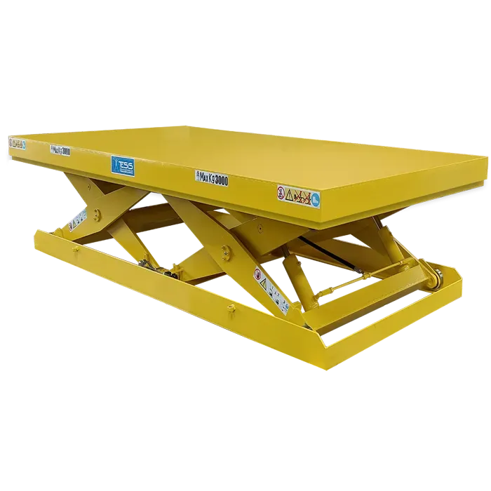 piattaforma elevatrice idraulica industriale a pantografo in tandem, Tesis
