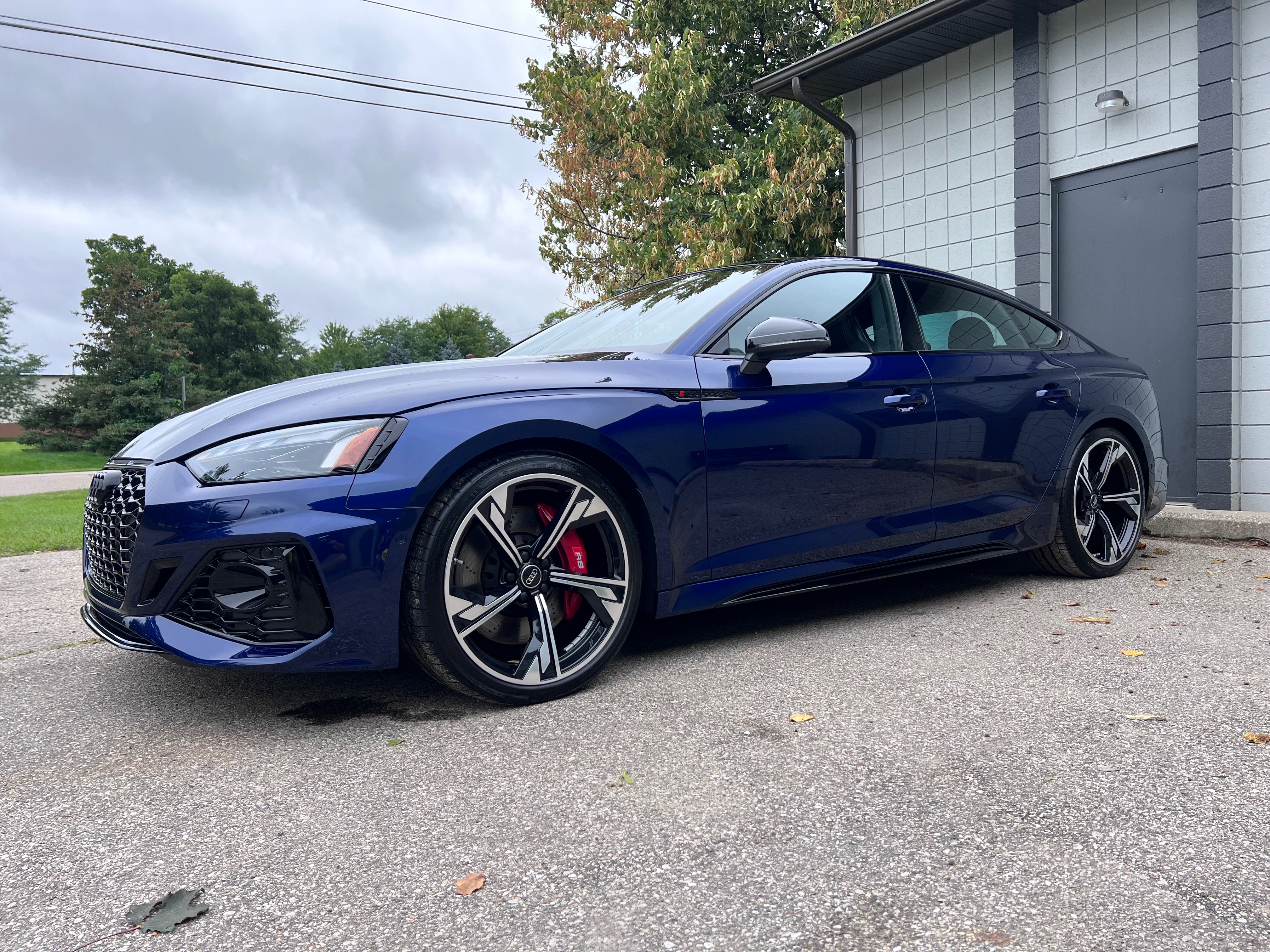 2024 Audi S5 in front of Nicks Auto Detail