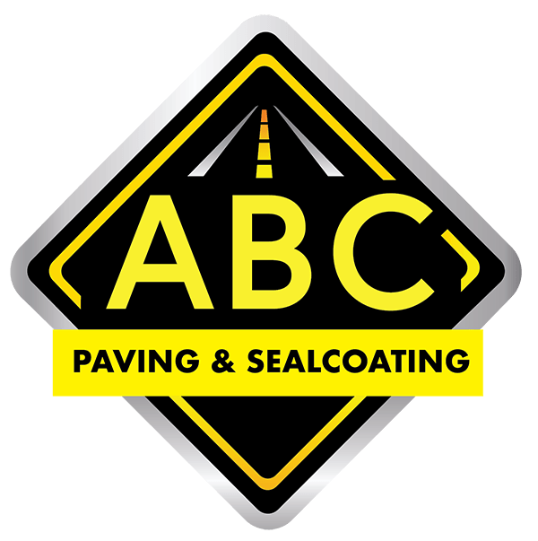 A logo for abc paving and sealcoating