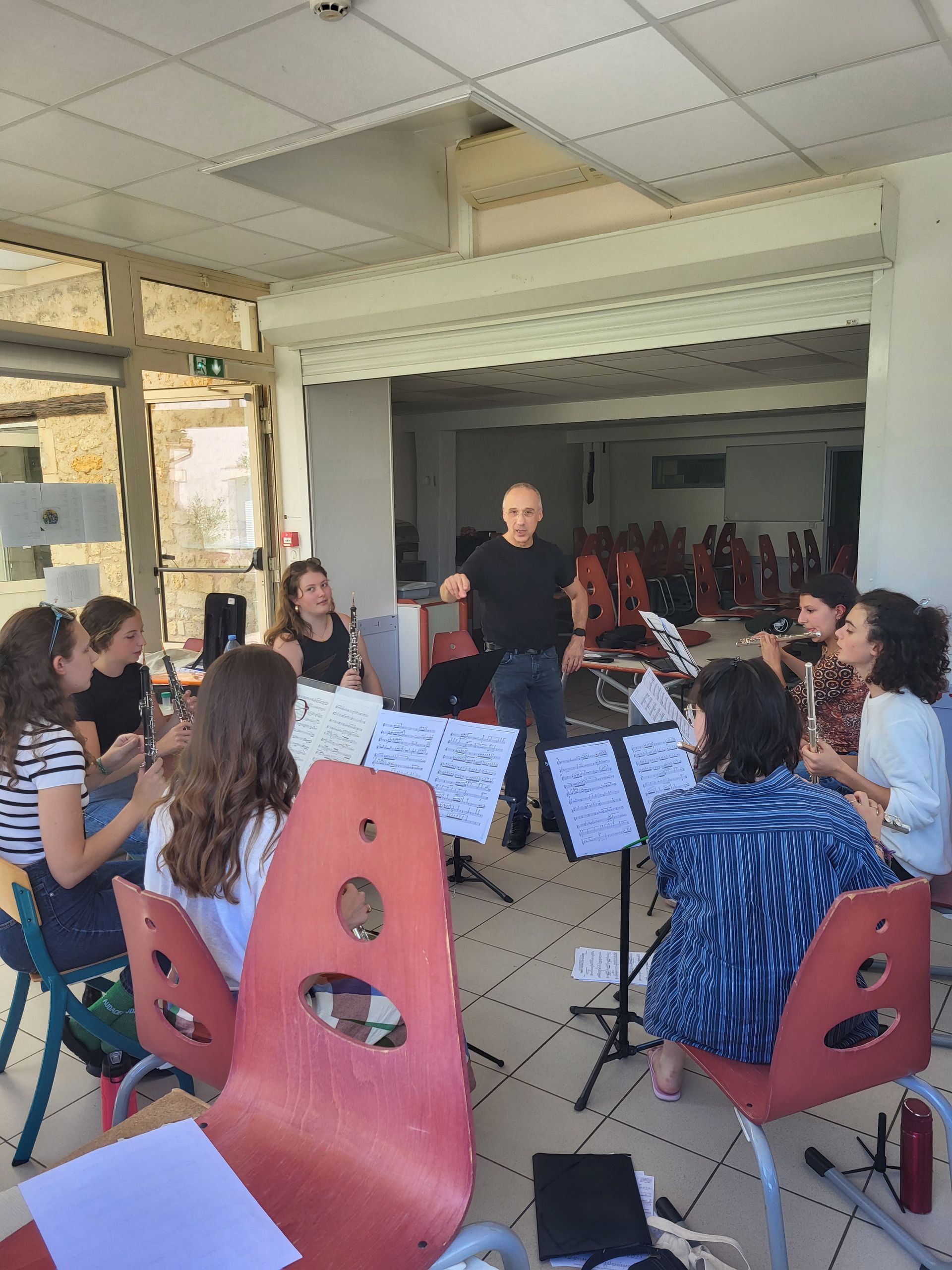 Répétition de la petite harmonie