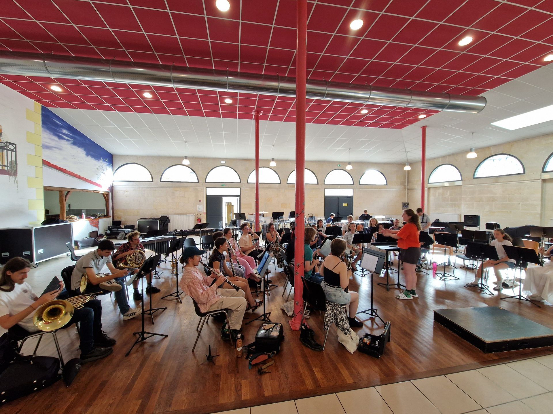 Répétition d'orchestre