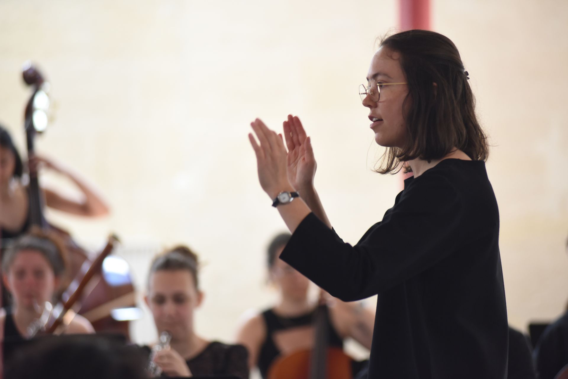 Marie Célérier, cheffe d'orchestre