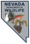 Nevada Department of Wildlife logo with state outline and fish, bird, and bighorn sheep.