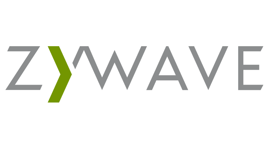 The logo for zywave is gray and green and looks like a wave.