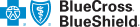 Blue Cross Blue Shield logo, with two shield-shaped icons and text.