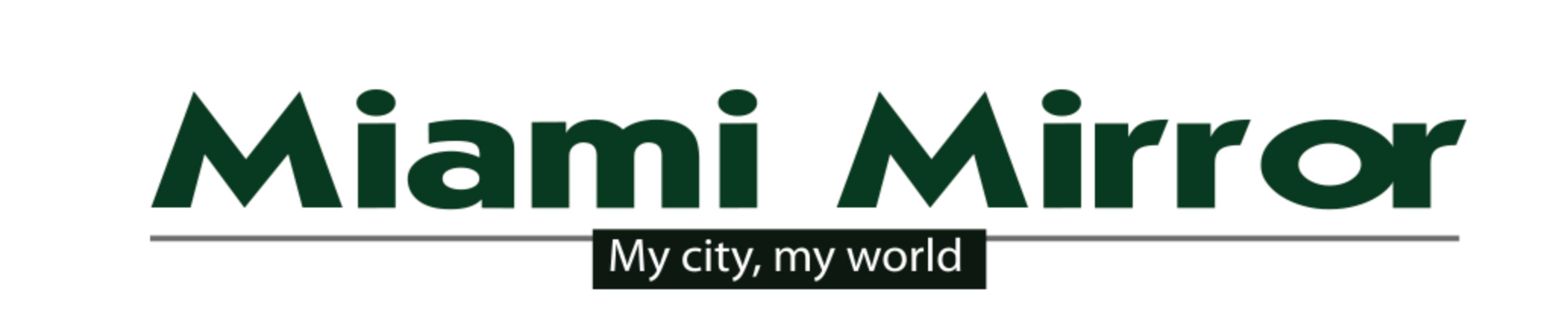 Miami Mirror logo with the tagline
