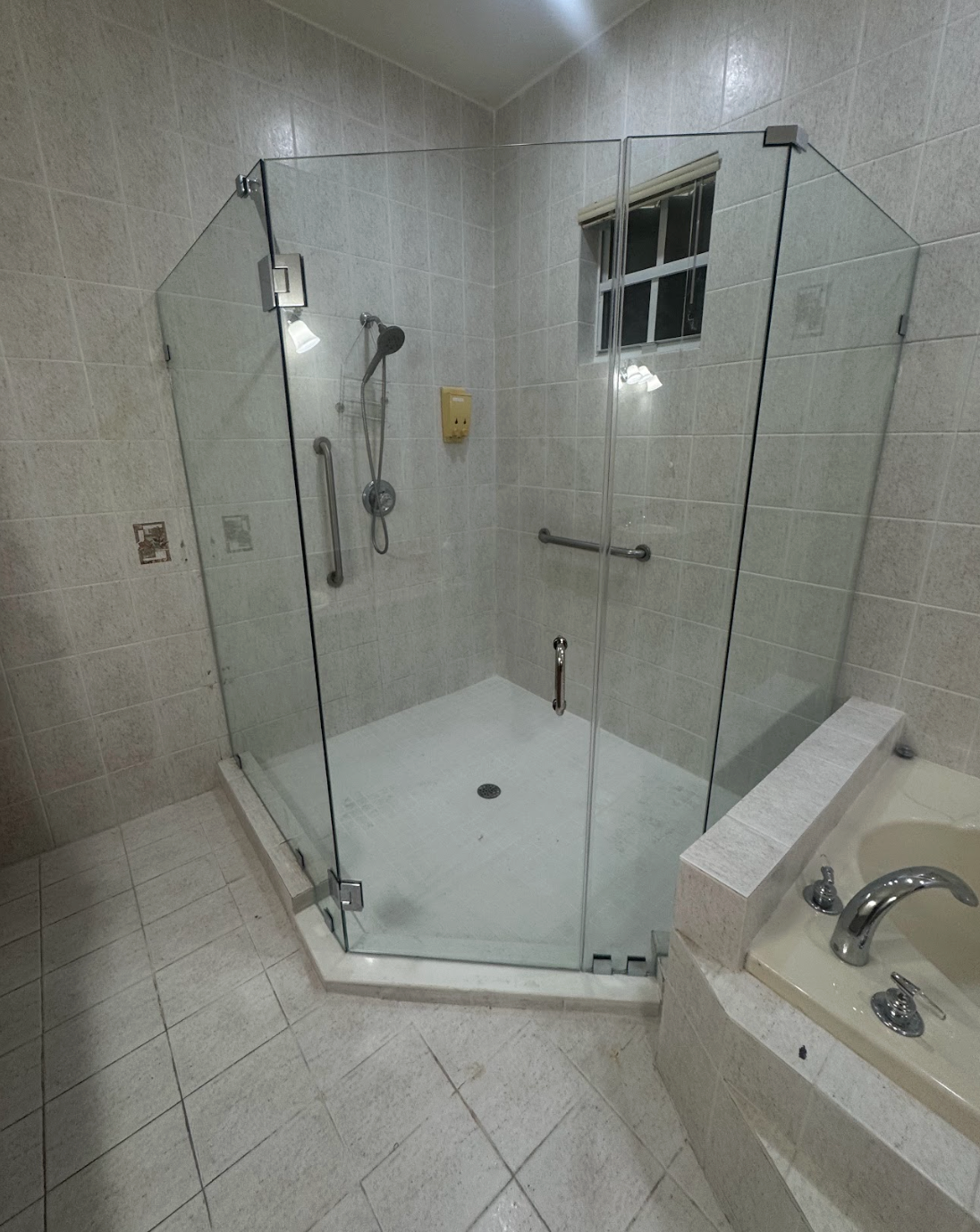 custom glass shower enclosure
