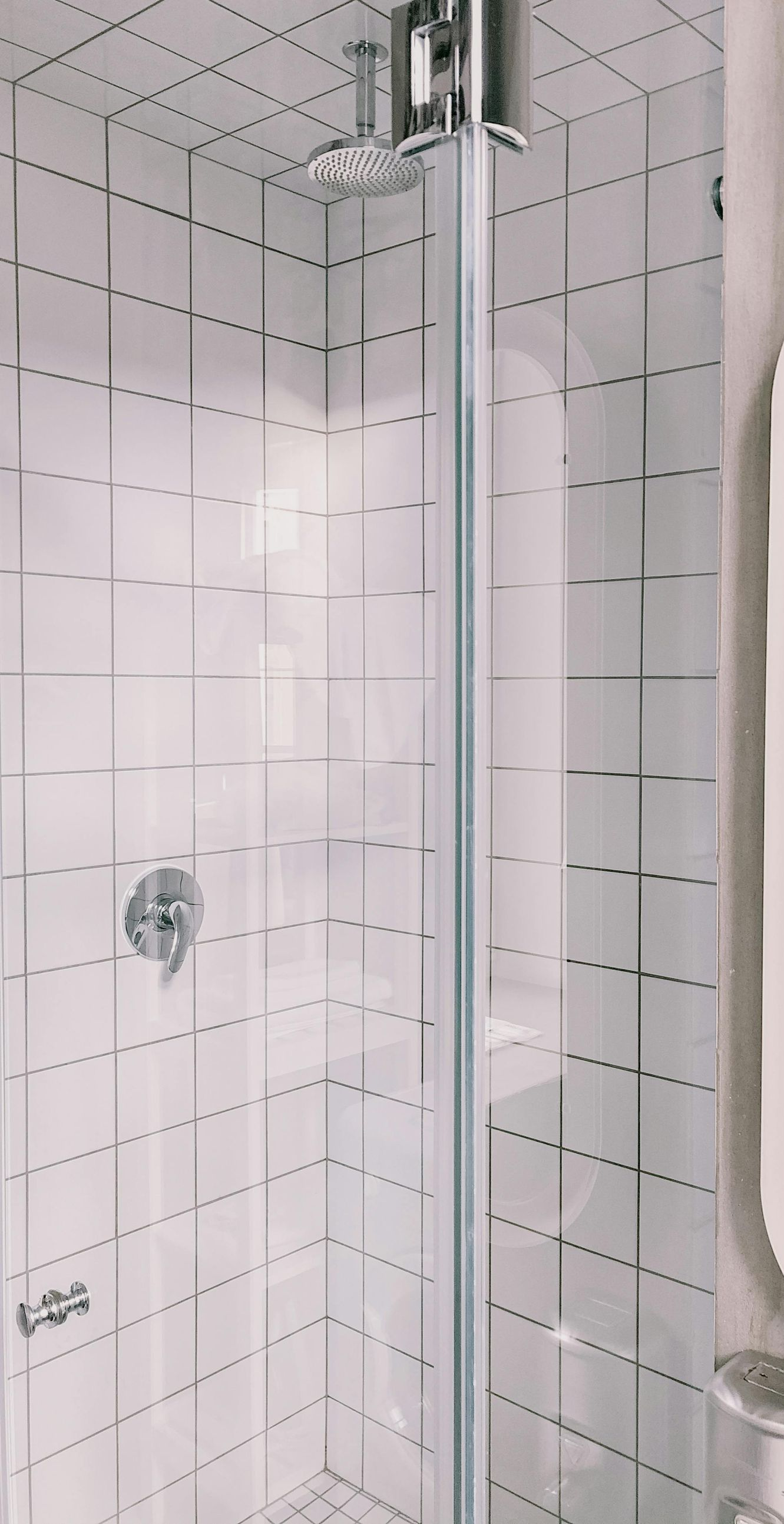 glass shower enclosure