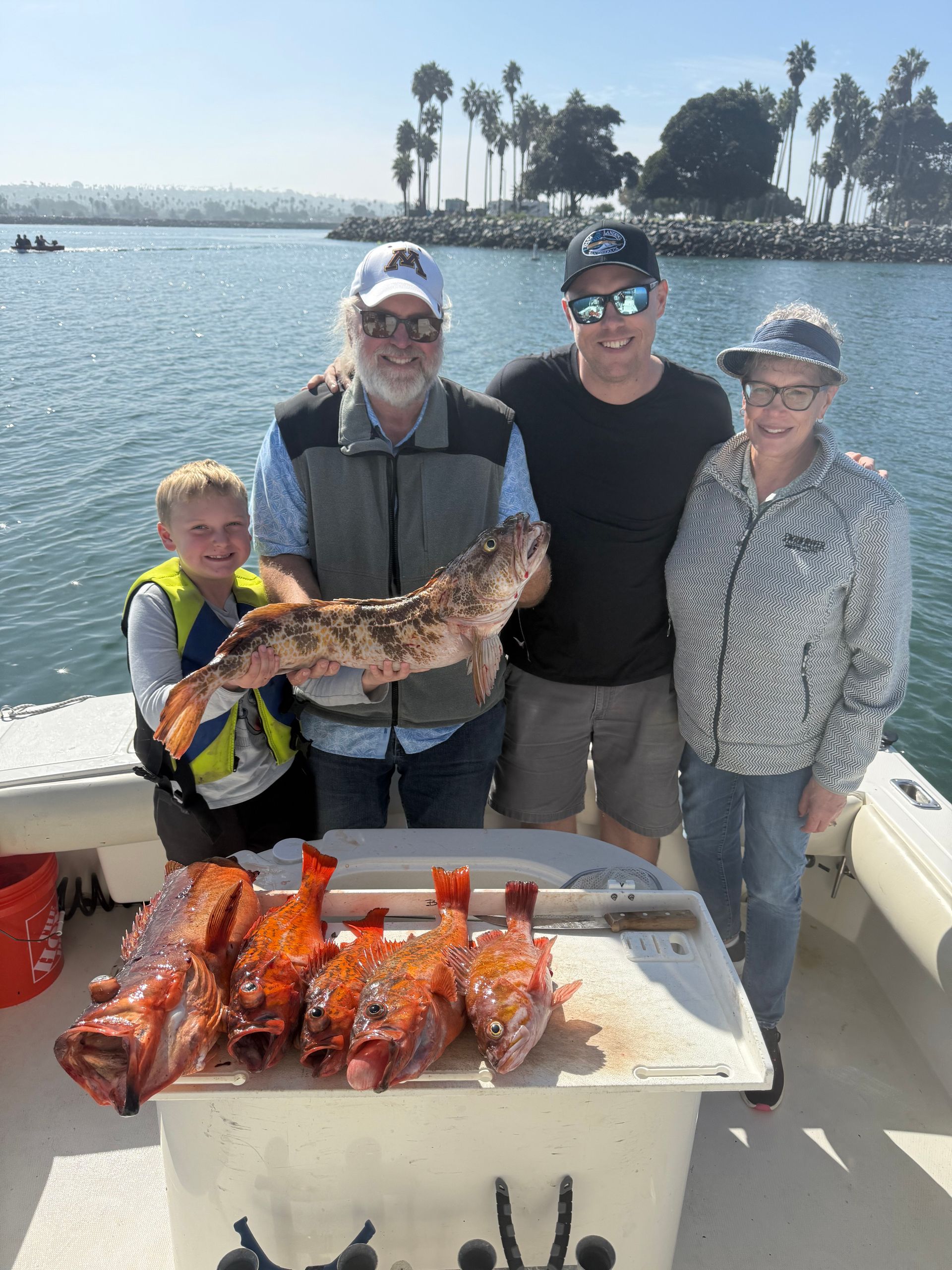 Cow Rock Cod Rock Cod Fishing Charter Report - Fishing is Solid