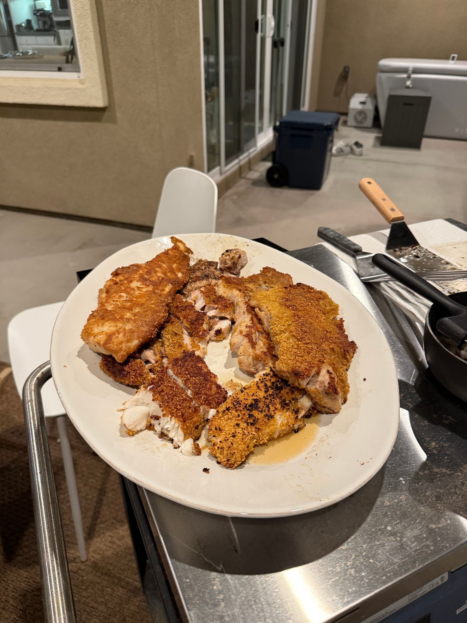 deep fried rockfish