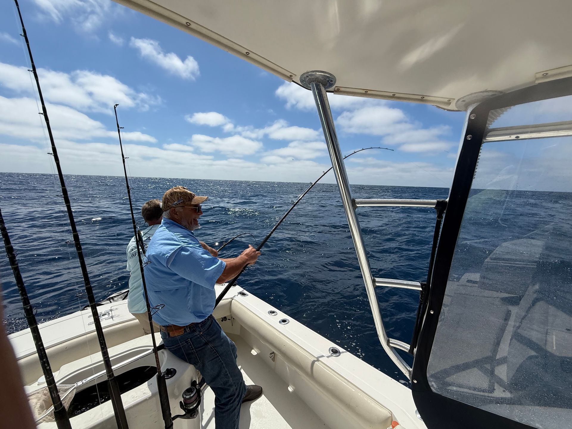 fishing bluefin tuna with Fish Further Charters