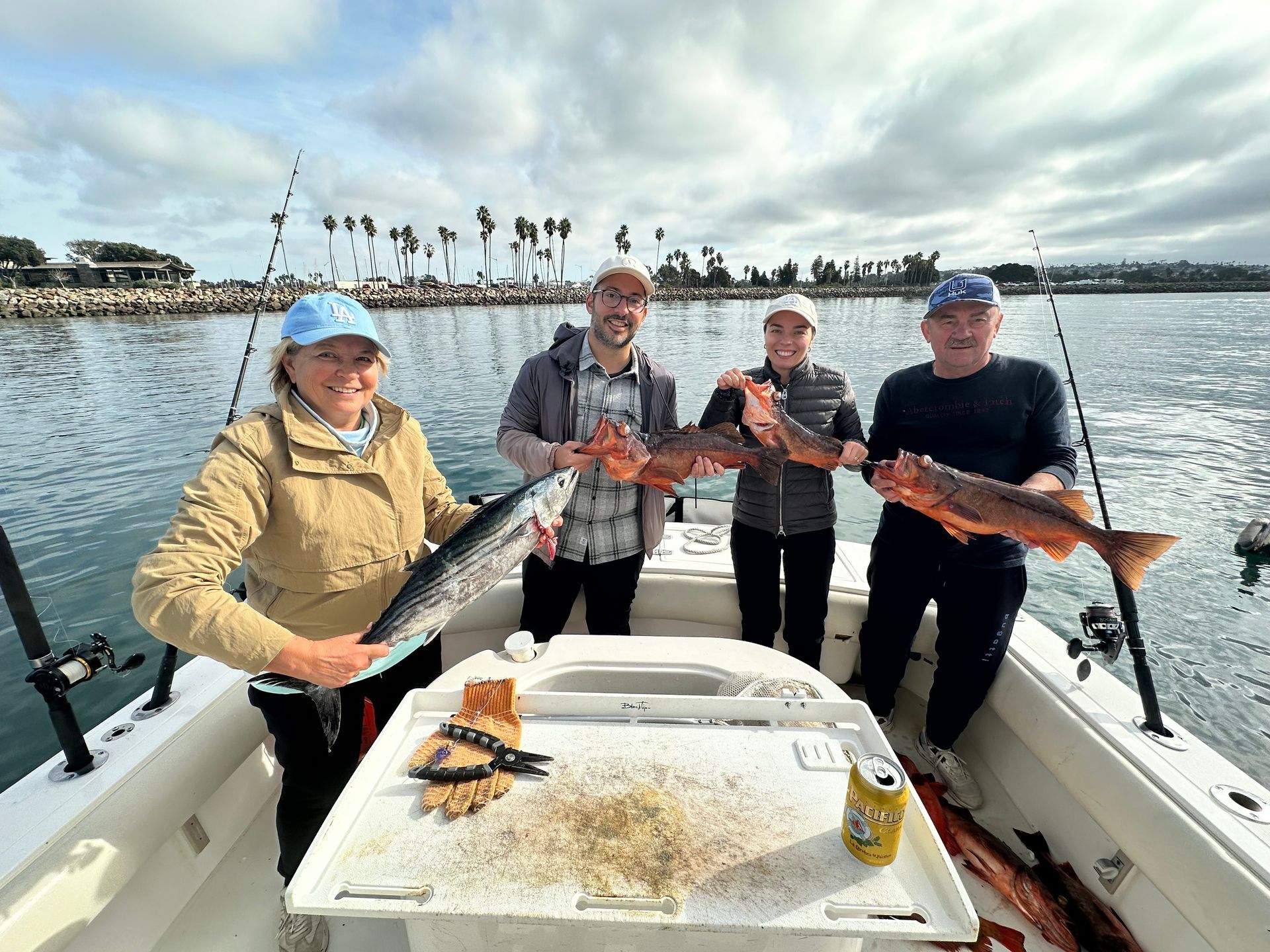 family fishing charter San Diego
