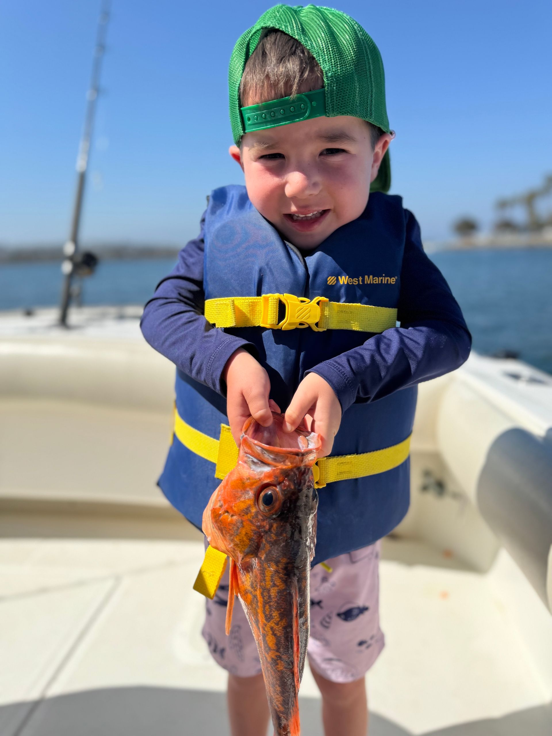 nice fish kid
