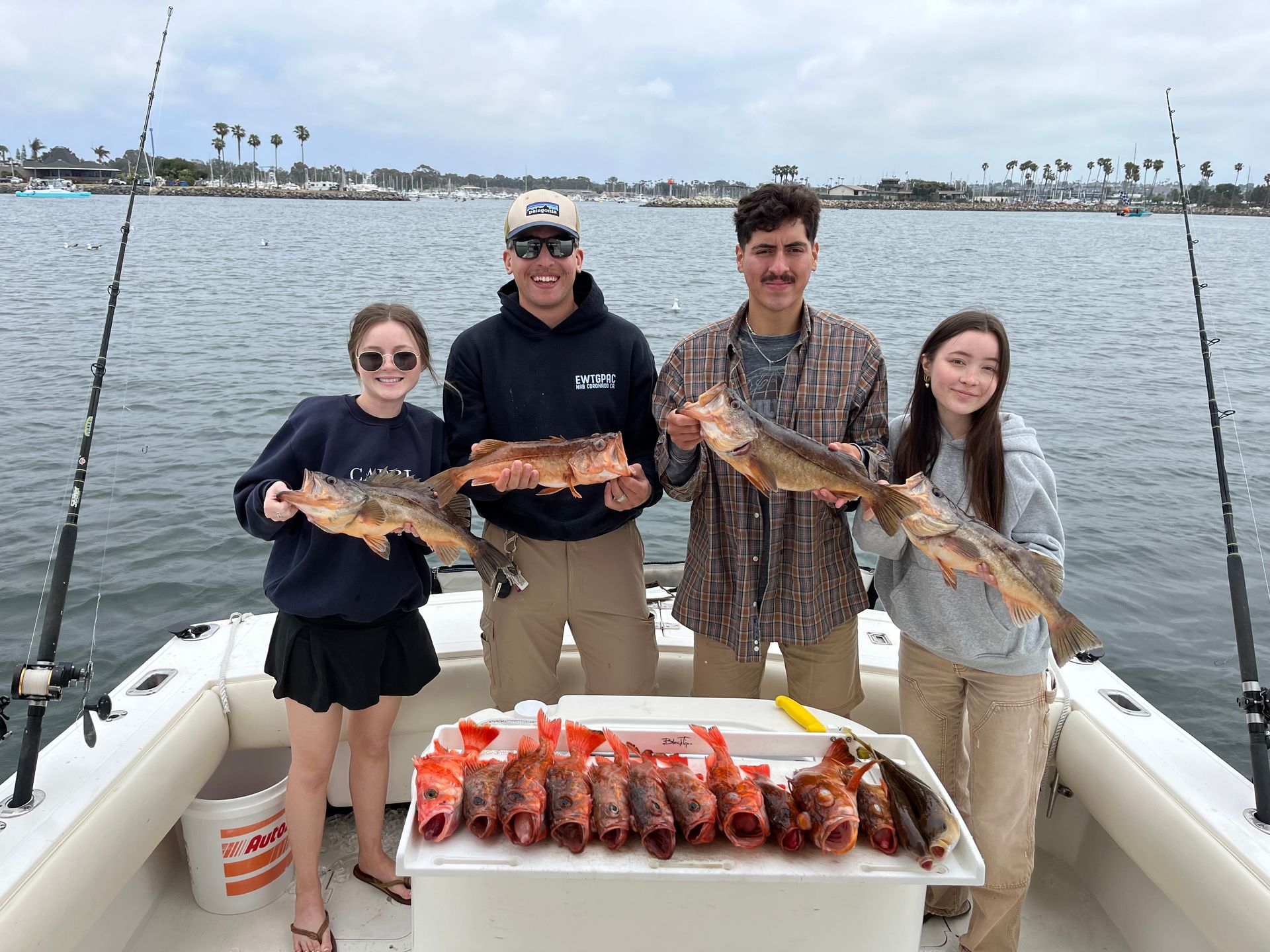 family fishing trip San Diego
