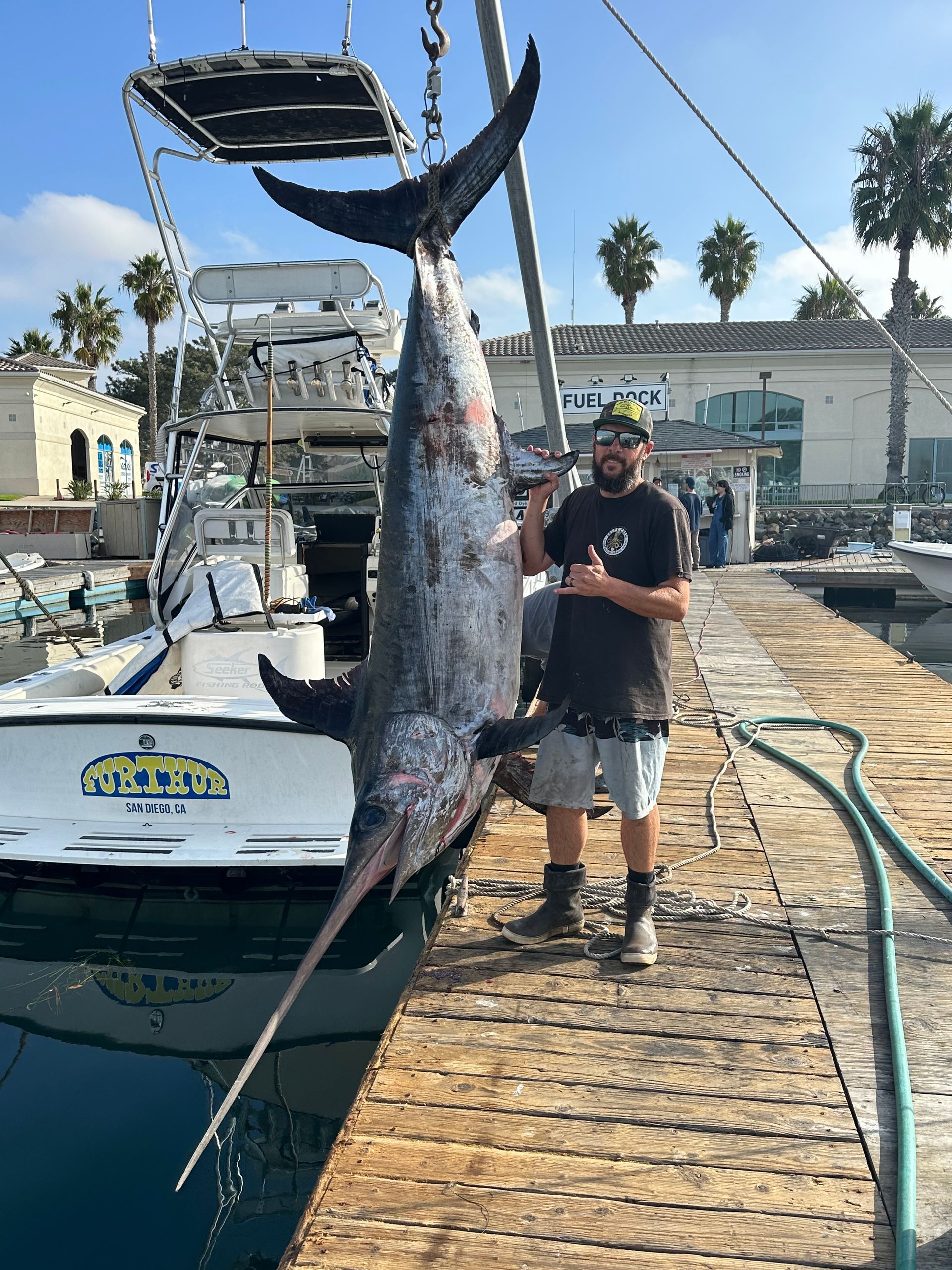 Swordfish fishing charter san diego ca
