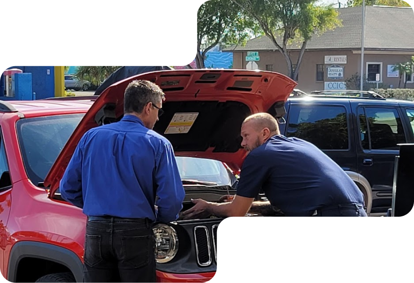 Our Mechanic Check a Vehicle - George's Complete Auto Repair