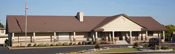 Exterior of McDougal Funeral Home