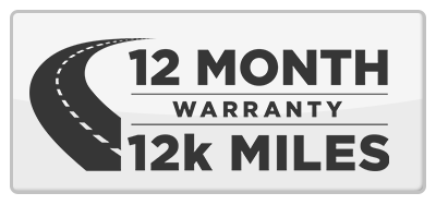 12 Month/12K Mile Warranty
