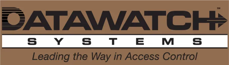 DATABWATCH SYSTEMS logo with brown and gray text and the tagline “Leading the Way in Access Control”