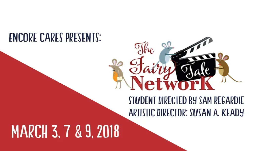 Poster for The Fabby Sale Network with film clapper graphic; March 3, 7, & 8, 2018.