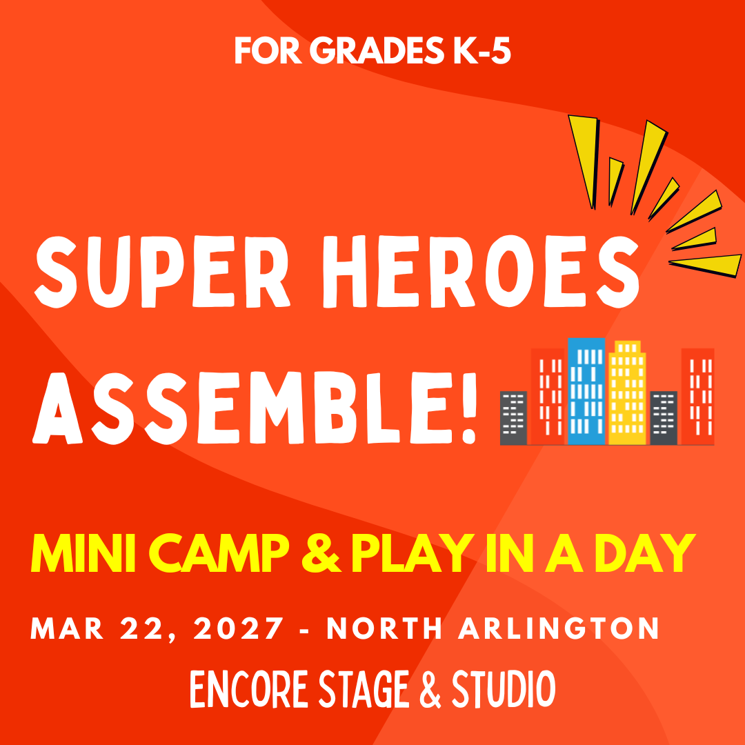 Wild Robot mini camp flyer for grades K–5, with a robot and bird on a purple background.