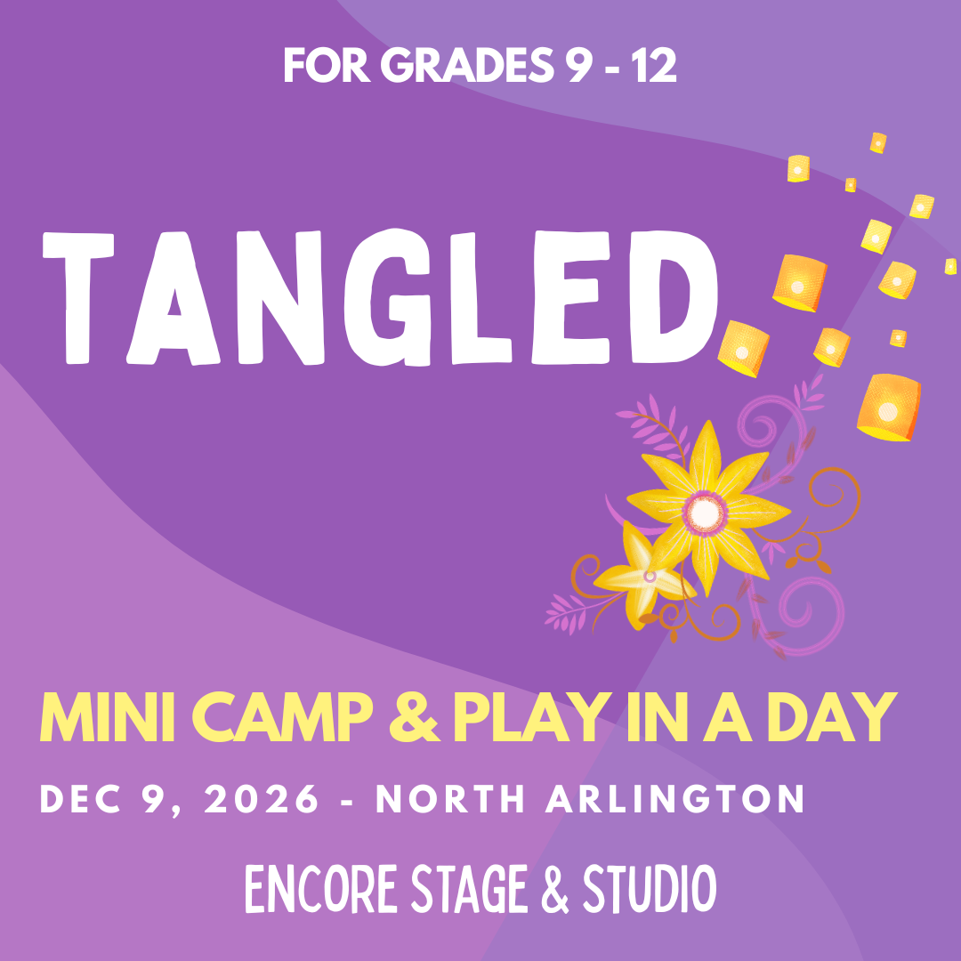 Wild Robot mini camp flyer for grades K–5, with a robot and bird on a purple background.