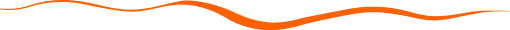 Um close de uma linha laranja em um fundo branco.