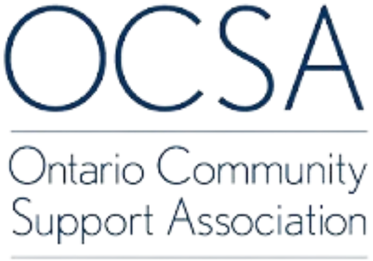 The logo for the ontario community support association