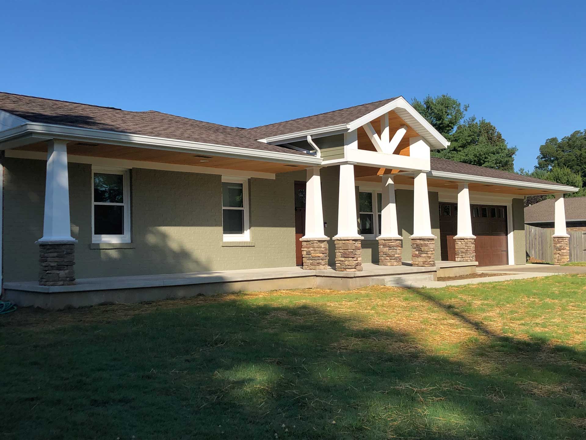 A House With Pillars — Evansville, IN — Happe & Sons Construction Inc.