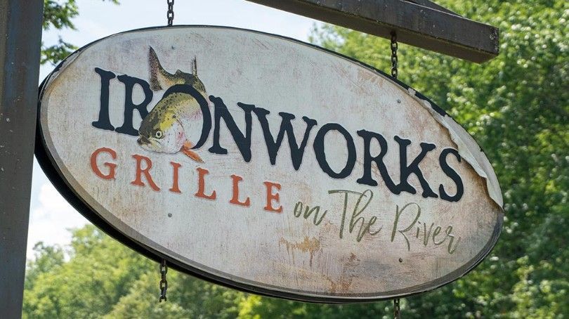 Iron Works local river front restaurant
