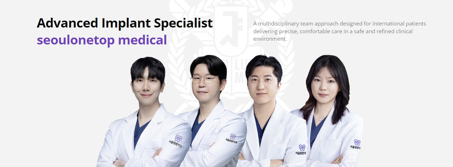 The dentists of Dongdaemun SeoulOneTop Dental Clinic