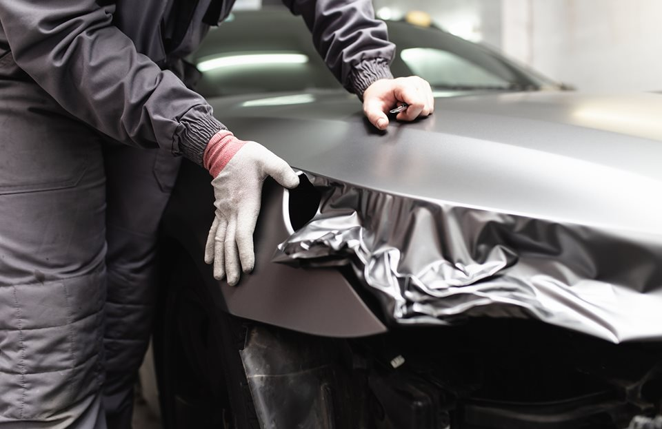 intervento di car wrapping