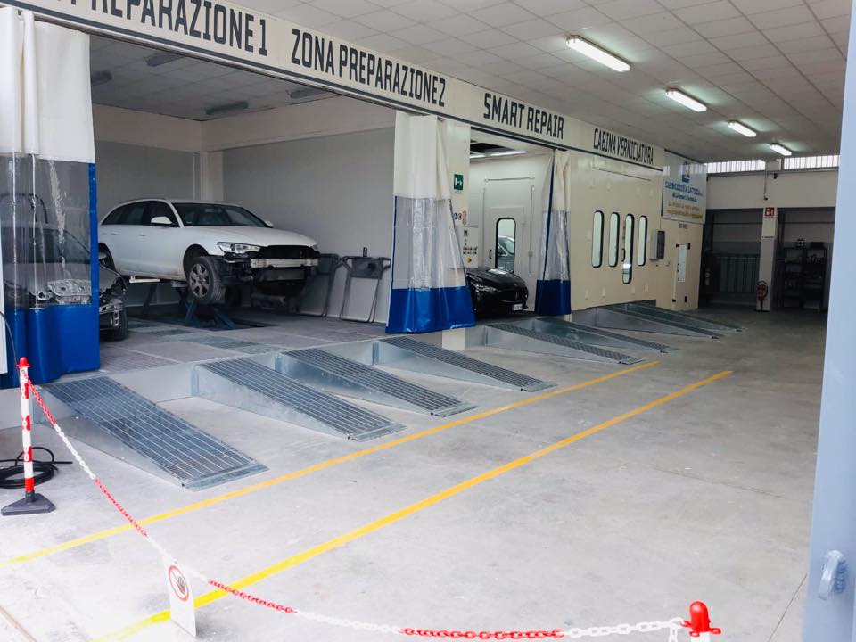 aree d'intervento carrozzeria