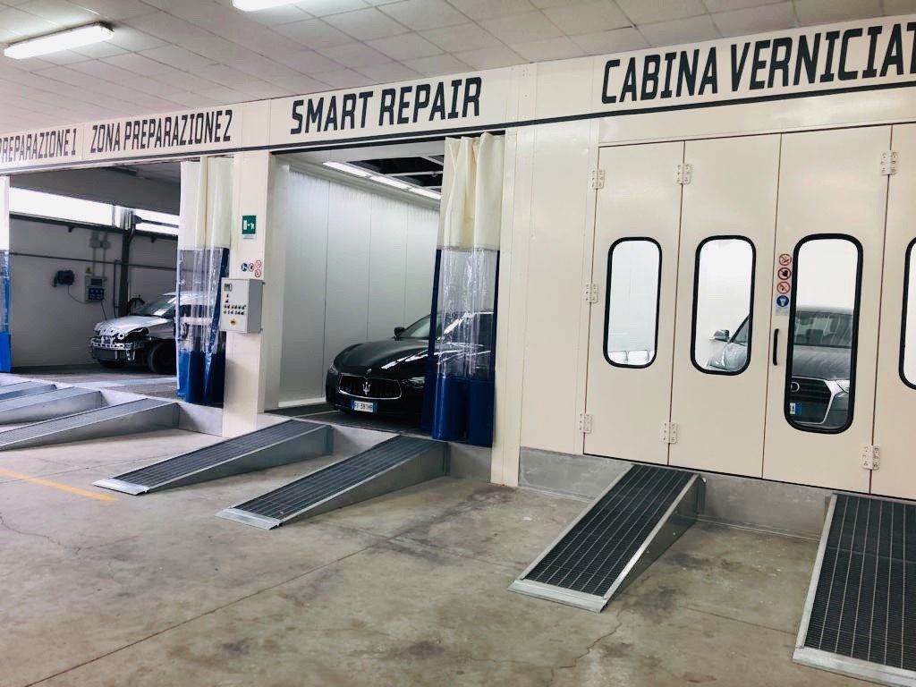 cabina verniciatura