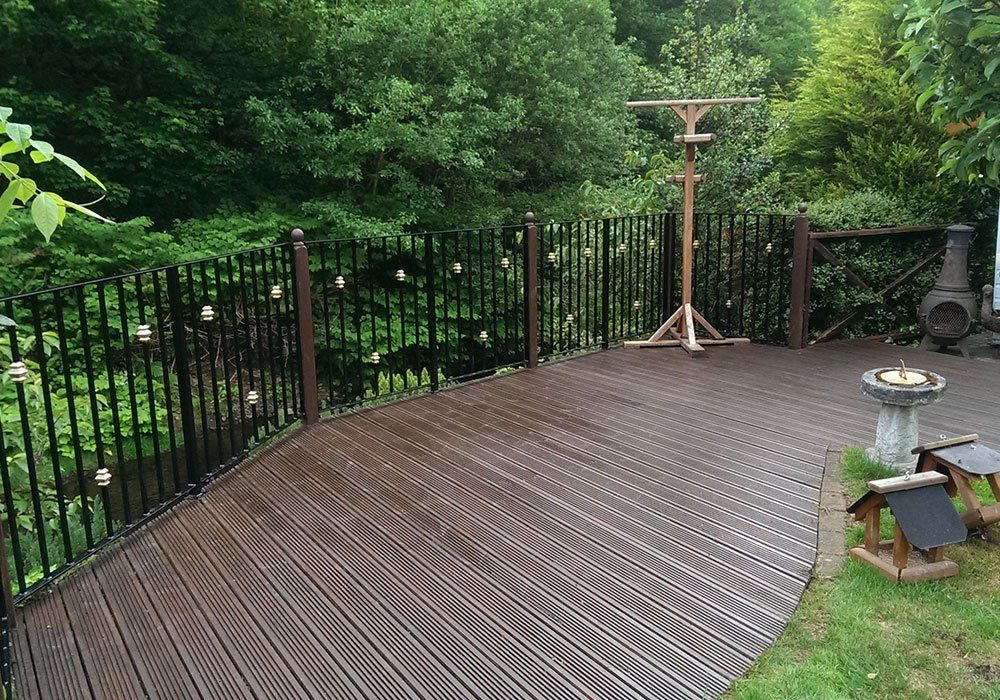 exterior painting and decorating - decking