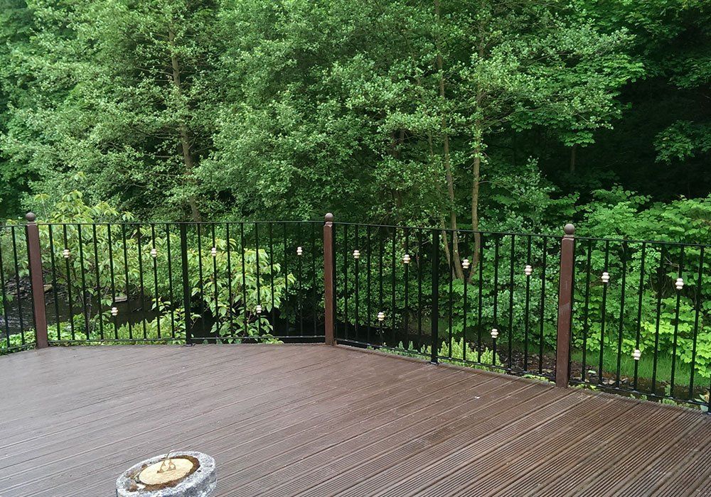 exterior painting and decorating - decking