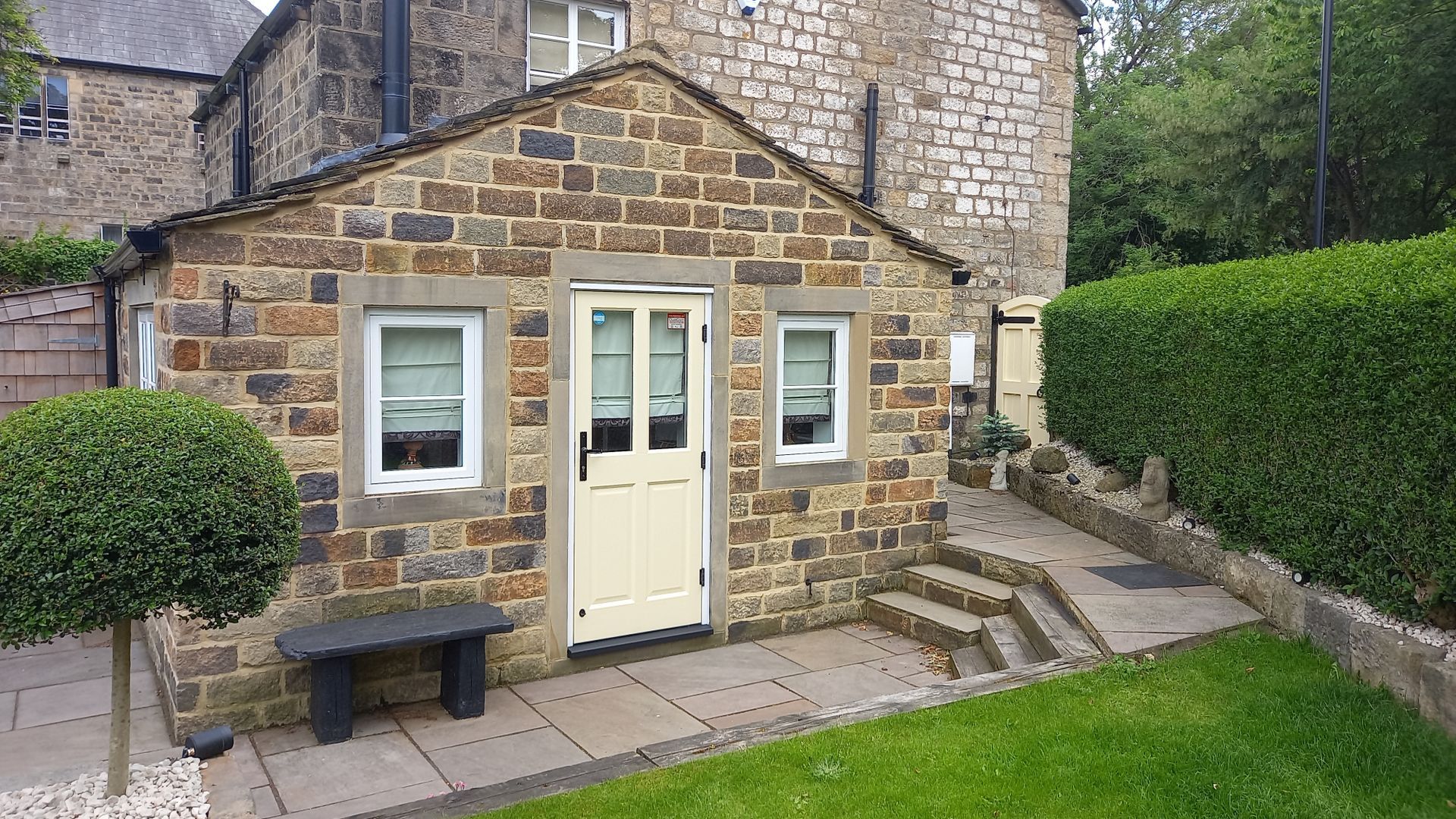 exterior painting and decorating - cottage - windows - door