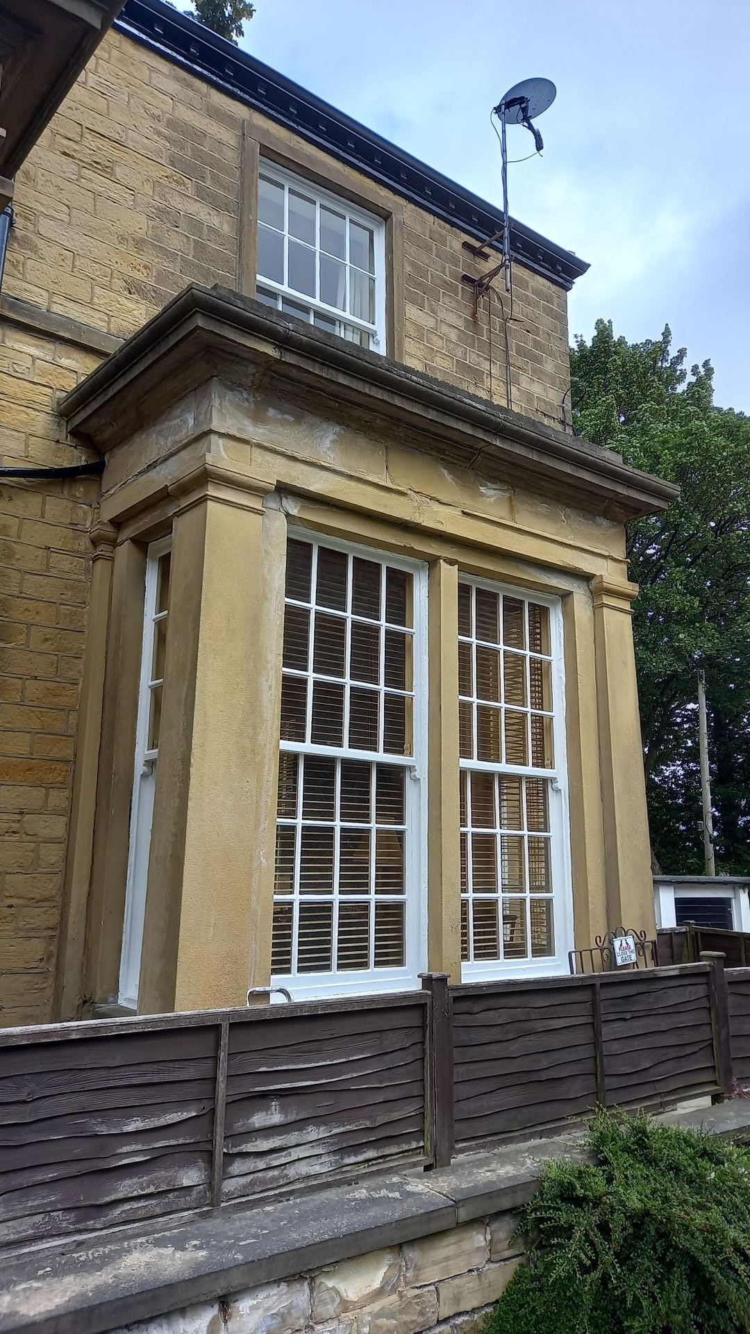 exterior painting and decorating - windows