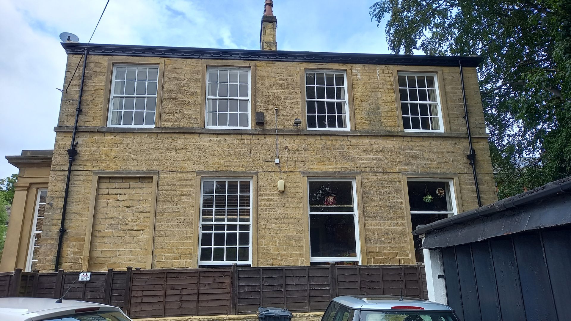 exterior painting and decorating - windows