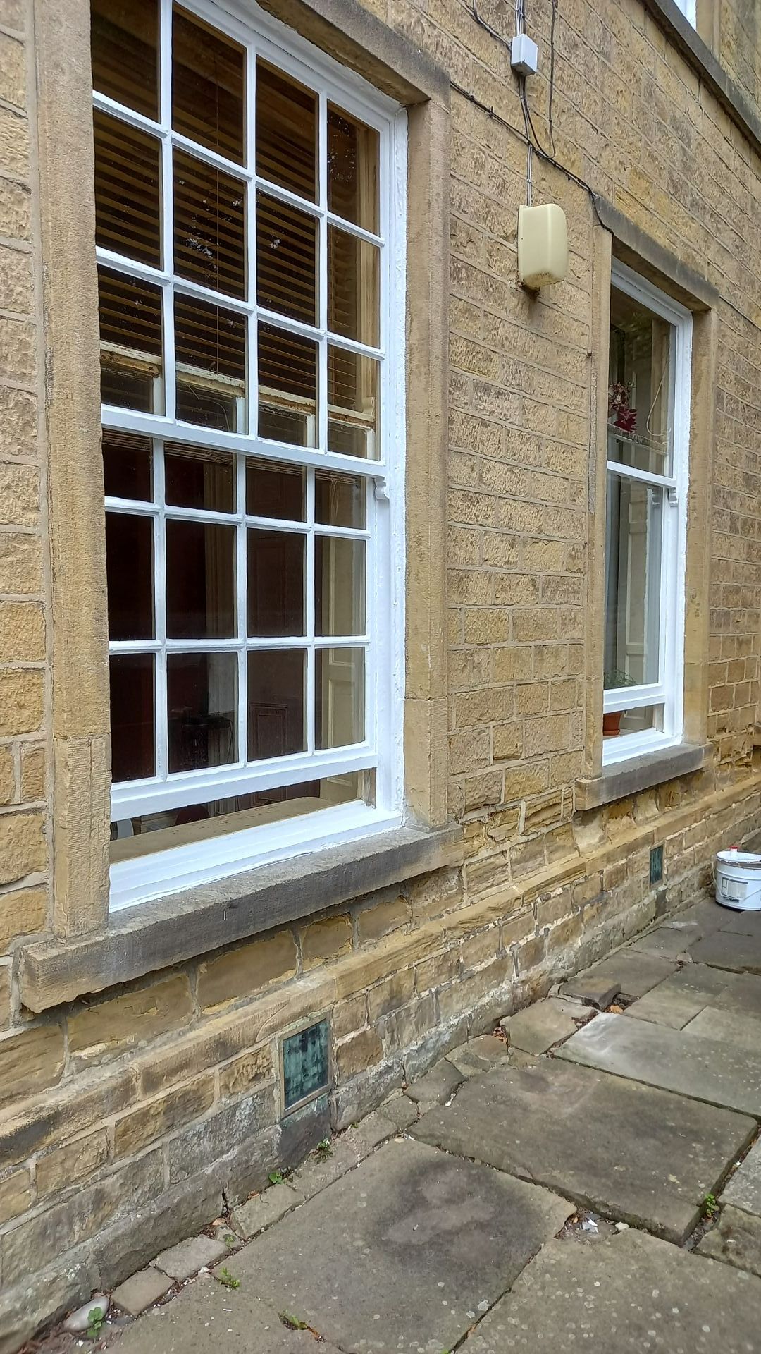 exterior painting and decorating - windows