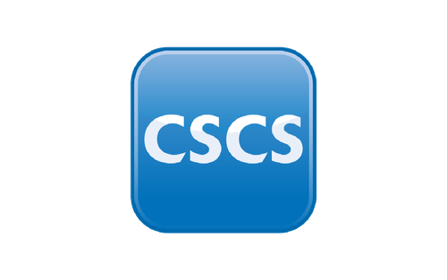 CSCS blue logo: Construction Skills Certification Scheme certified