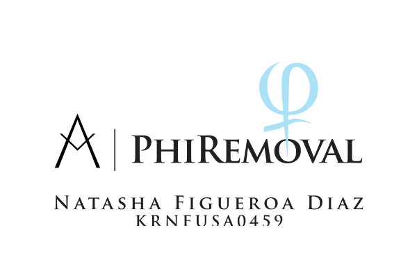 A logo for a phireremoval by natasha figueroa diaz