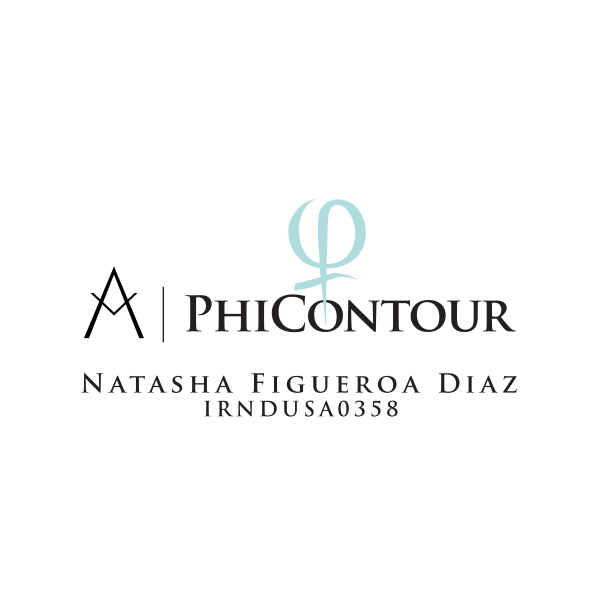 A logo for a phicontour by natasha figueroa diaz