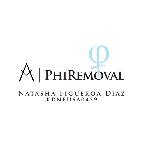 A logo for a phireremoval by natasha figueroa diaz