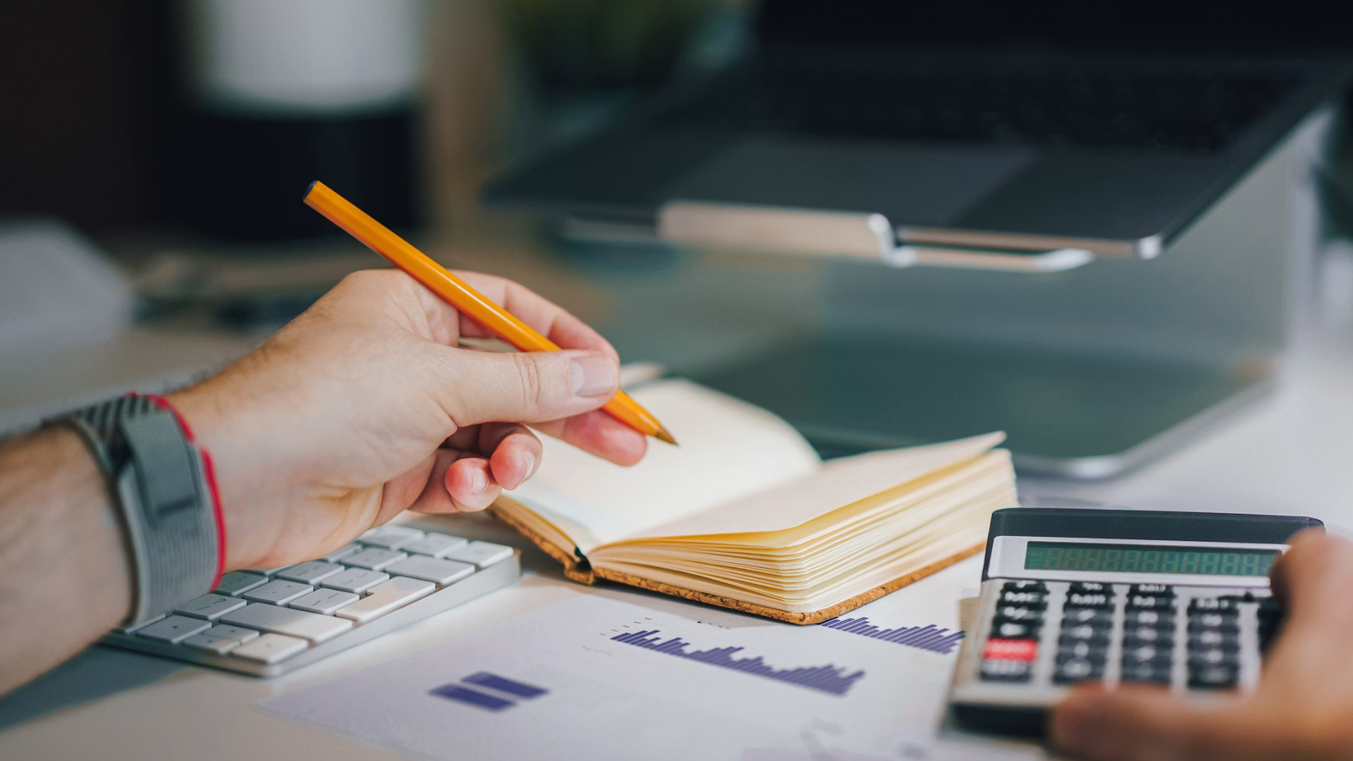 Small business owner reviewing employment law changes at a desk