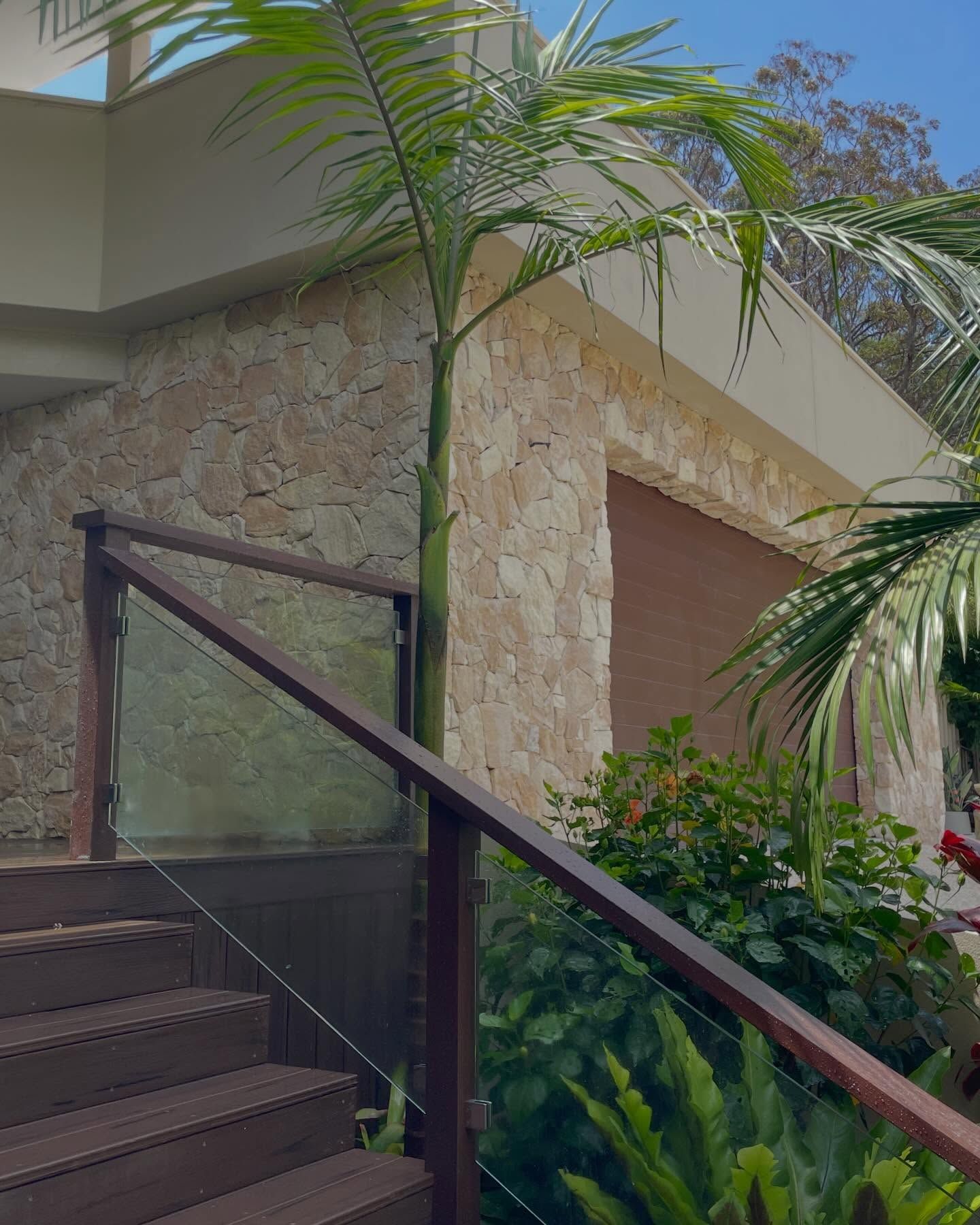 Sand Coloured Brickwork with Greenery — Millers Masonry In Port Macquarie, NSW