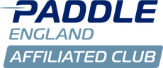 Logo for Paddle England, with