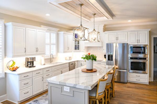 Kitchen Cooking Area — Countertop Specialists in Savannah, GA Kitchen Cooking Area — Countertop Specialists in Savannah, GA