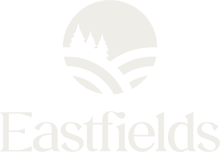 The Eastfields logo for the Fidelity Homes subdivison in Colborne Ontario